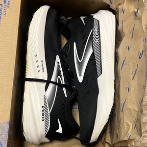 Black and White Athletic Shoes